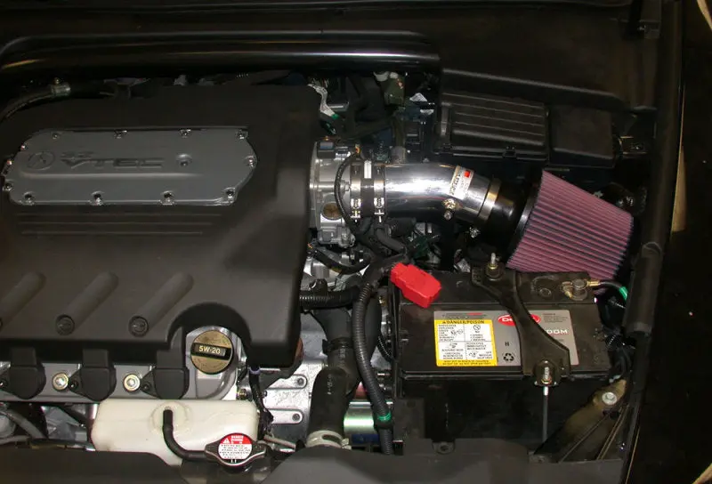 K&N 04 Acura Tl Silver Typhoon Short Ram Intake 2