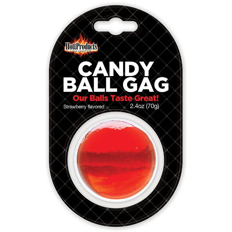 Candy Ball Gag Strawberry 1