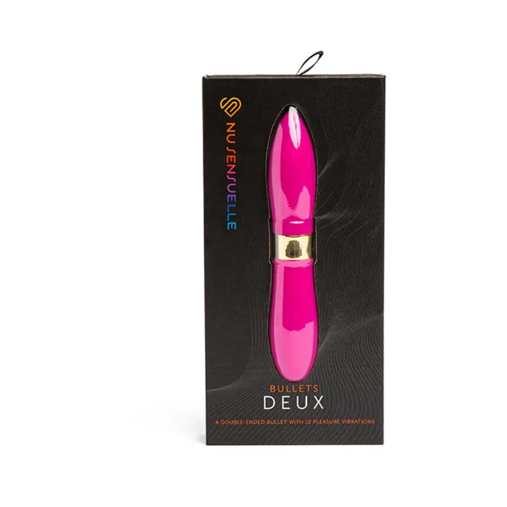 Nu Sensuelle Double-Ended Deux Bullet Magenta 1