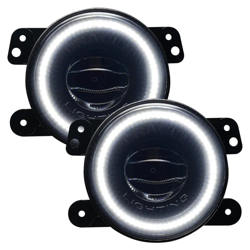 Oracle Jeep Wrangler Jk/Jl/Jt High Performance W Led Fog Lights - White See Warranty 1