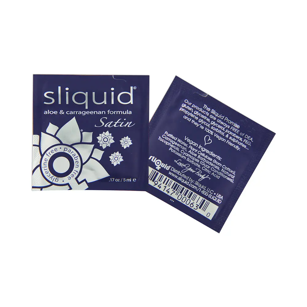 Sliquid Naturals Satin Pillows (200 Per Bag) 1