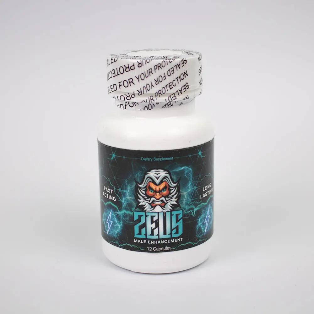 Zeus Plus Male Supplement Pill Bottle (12) 1