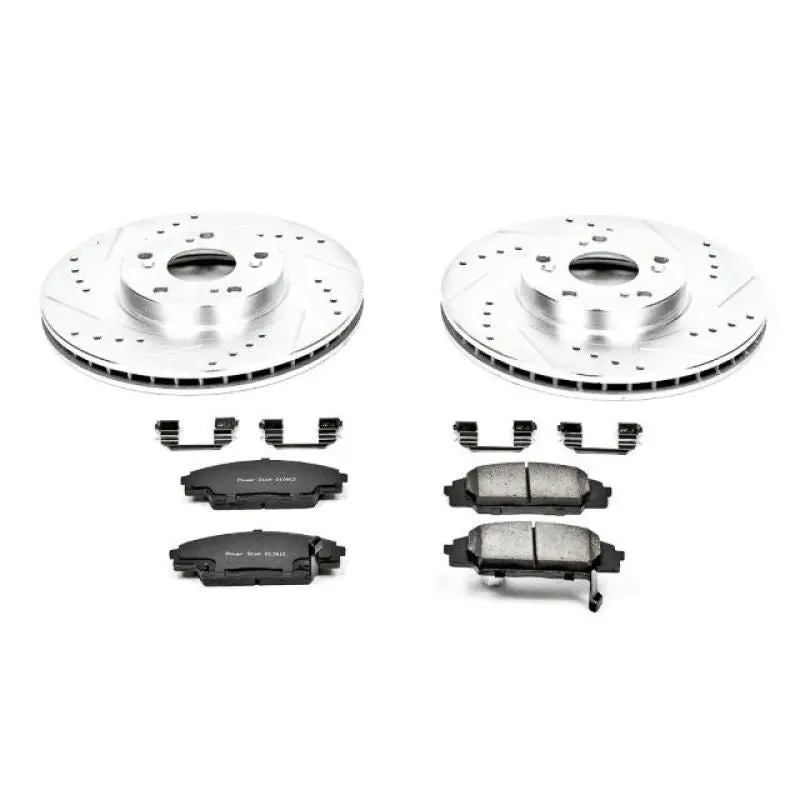 Power Stop 02-06 Acura Rsx Front Z23 Evolution Sport Brake Kit 1