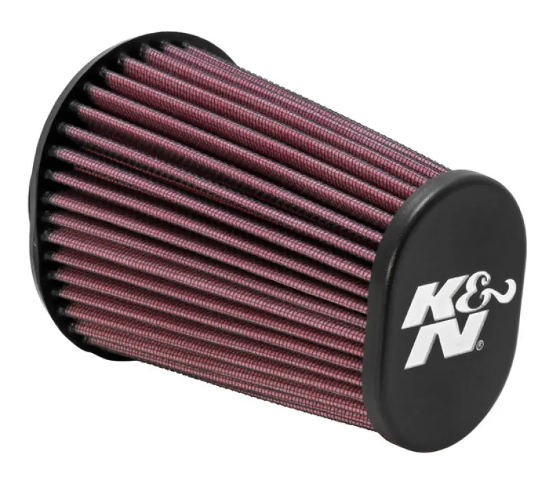 K&N Univrsl Rubber Oval Tprd Filter 2.438In F Id/3.75In B-Ow/4.5In B-Ol/2.5In T-Ow/3.5In T-Ol/6In H 1