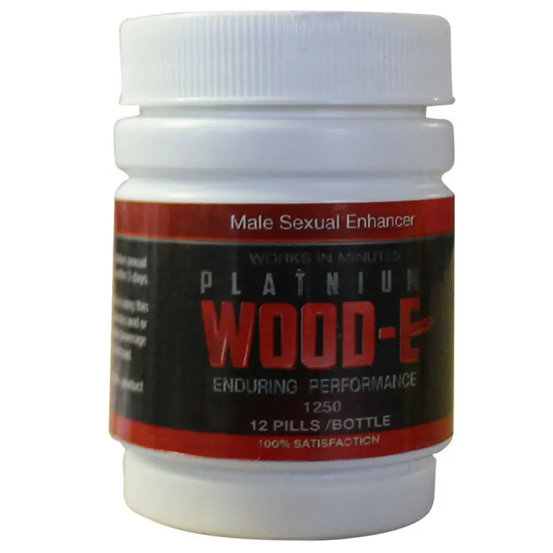 Platinum Wood-E 12Ct Pill Bottle 1