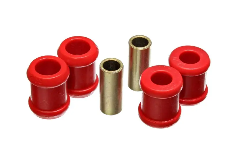 Energy Suspension 88-98 Gm Silverado 1/2 Ton C-10/C1500 P/U 2Wd Red Rear Shock Bushing Set 1