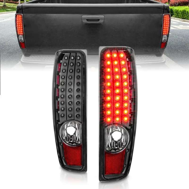 Anzo 04-10 Chevy Colorado Led Tailights G2 - Black 1