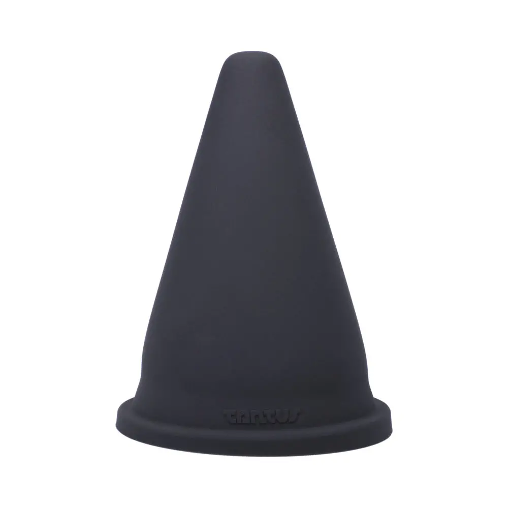 Tantus Cone Squat Dildo Onyx (Box) 2
