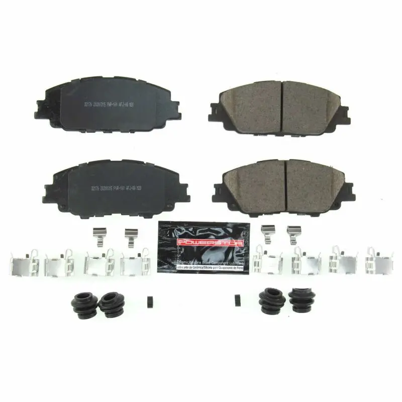 Power Stop 2019 Toyota Corolla Front Z23 Evolution Sport Brake Pads W/Hardware 1