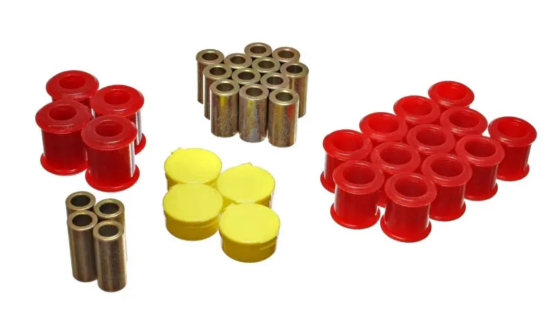 Energy Suspension 89-94 Nissan 240Sx (S13) Red Rear Control Arm Bushing Set 1
