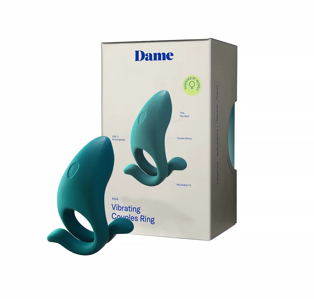 Dame Hug Vibrating Couples Ring Fir 1