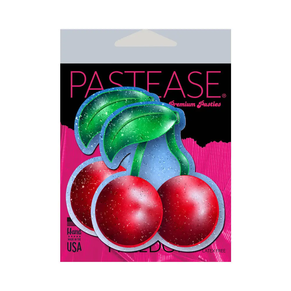 Pastease Cherry: Red Cherries Nipple Pasties 1