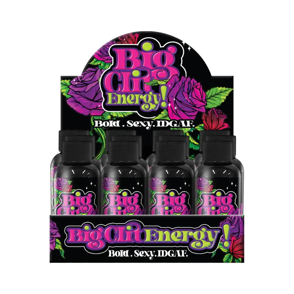 Big Clit Energy Female Enhancer Shot 2 Oz. 12-Piece Display 1