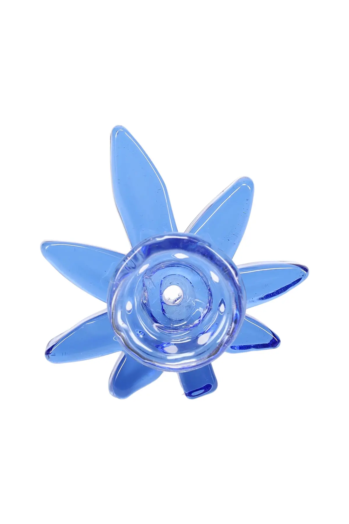 14 Mm Male Leaf Bowl Slide – Blue Or Black 1