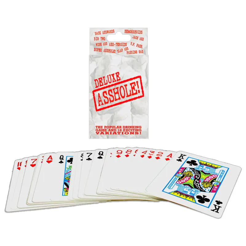 Deluxe Asshole Card Game Poker Cards 1