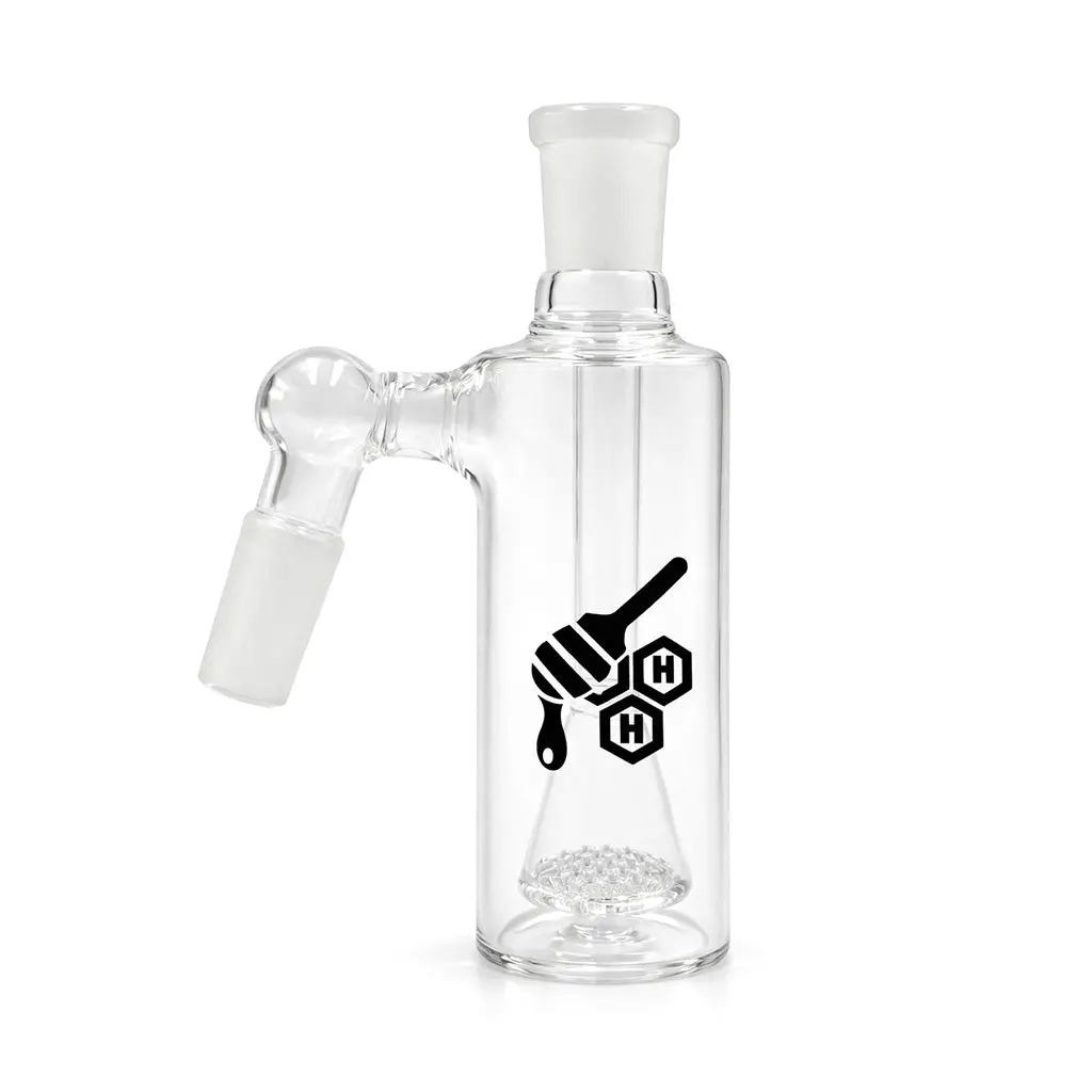Honeybee Herb Honeycomb Disc Perc Cylinder Ash Catcher 1