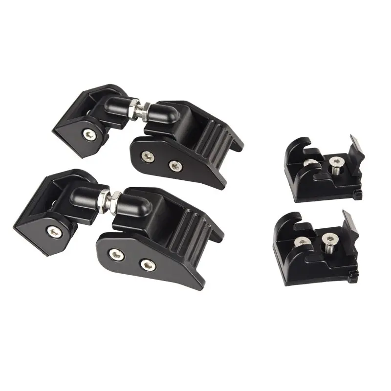 Rugged Ridge 07-18 Jeep Wrangler Jk Black Hood Catches 1
