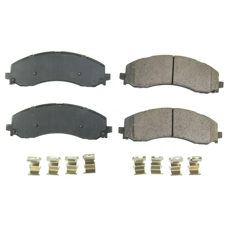 Power Stop 2019 Ram 2500 Front Z17 Evolution Ceramic Brake Pads W/Hardware 1