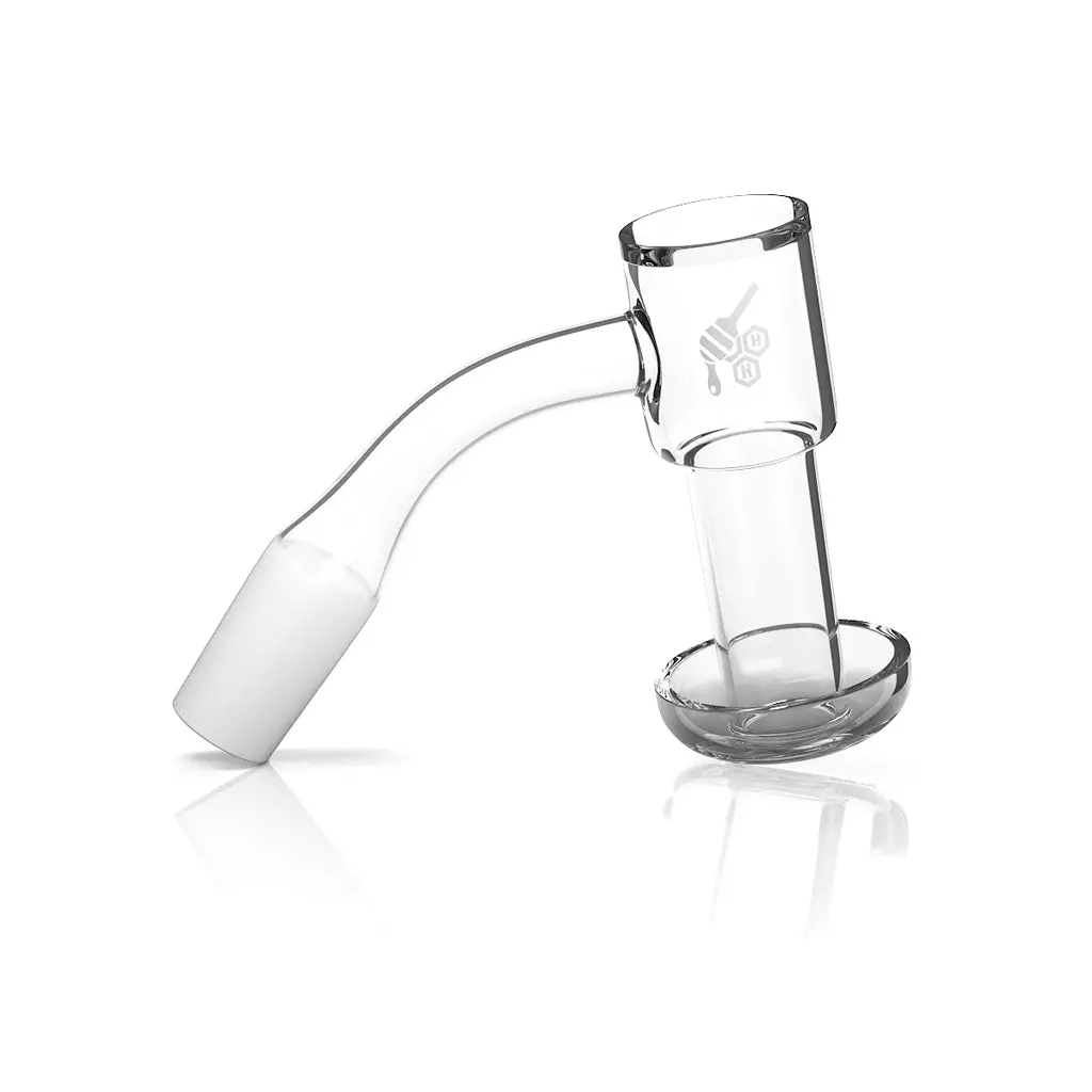Honeybee Herb Honeysuckle  Quartz Banger - 45° 4
