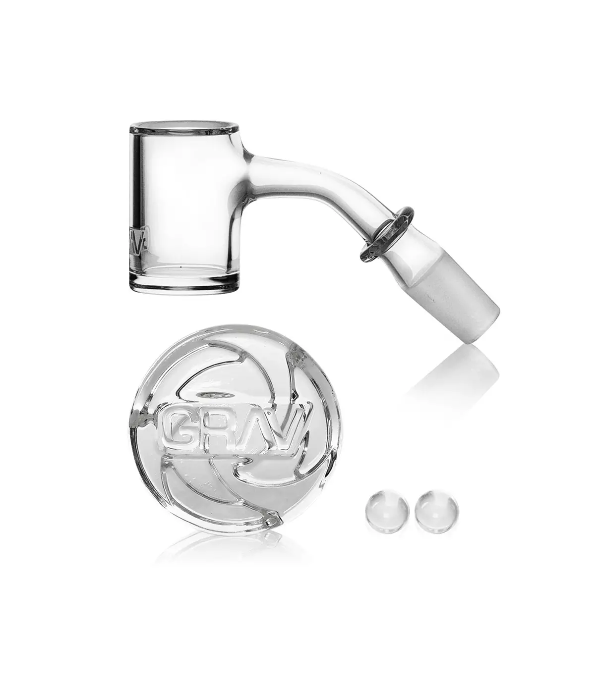 Grav® 14Mm 45° Seamless Quartz Banger Set 1