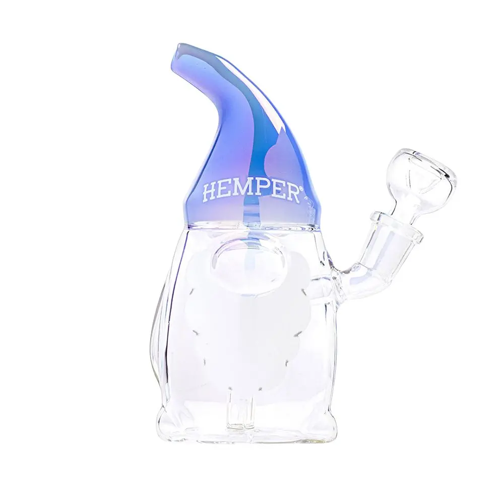 Hemper Gnome Glass Water Pipe - 6.25" / 14Mm F 1