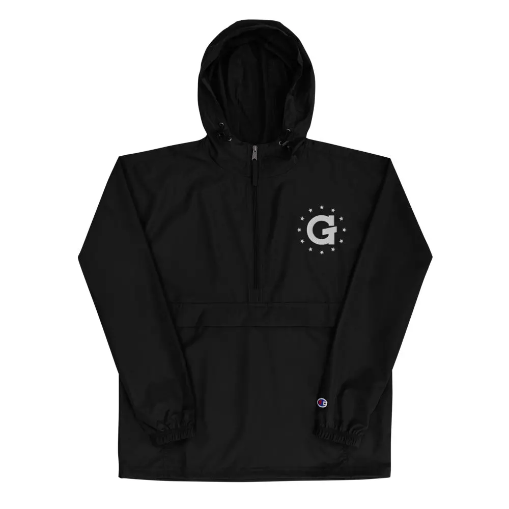 G Pen Embroidered Packable Jacket 1