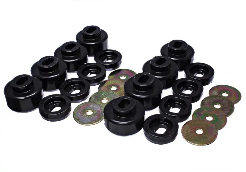 Energy Suspension 07-10 Chevy K2500/3500Hd Body Mount Set - Black 1