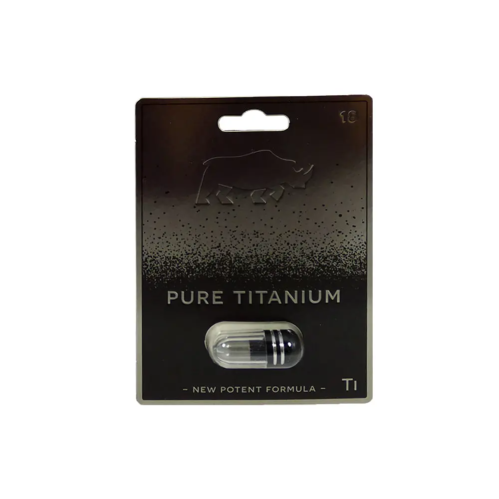 Rhino Pure Titanium 1Ct Capsule 1