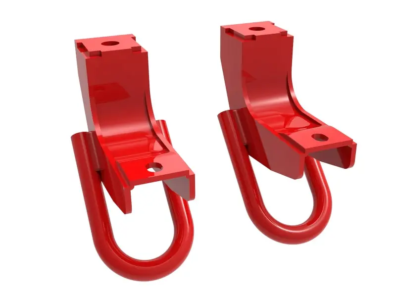 Afe Front Tow Hook Red 2022 Toyota Tundra 3.5L V6 1