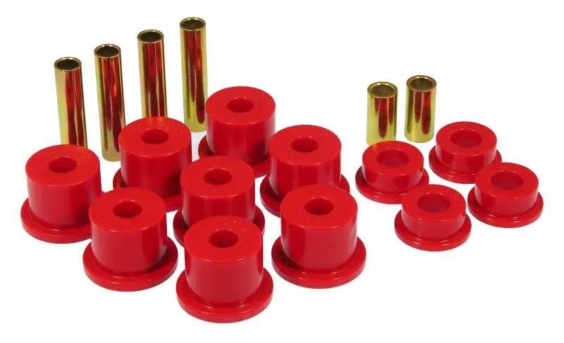 Prothane 80-98 Ford F250/350 4Wd Front Spring Bushings - Red 1