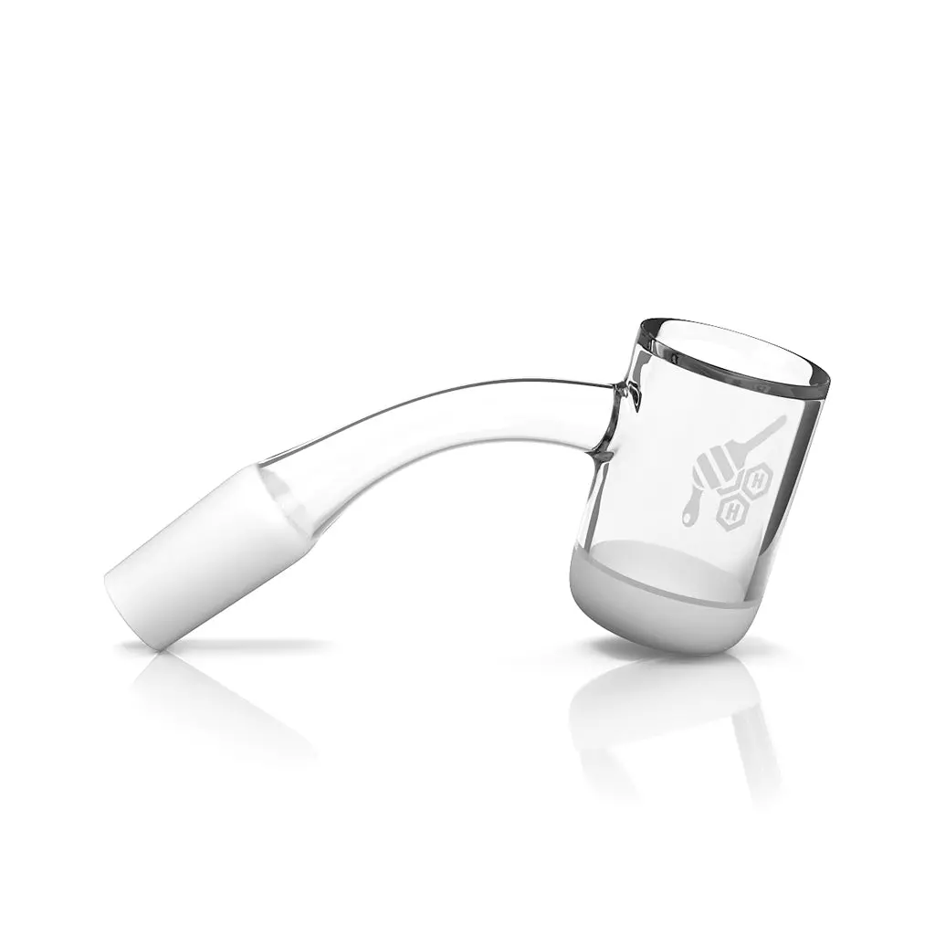 Honey & Milk Bevel Bowl Quartz Banger - 45° Degree | Yl 5