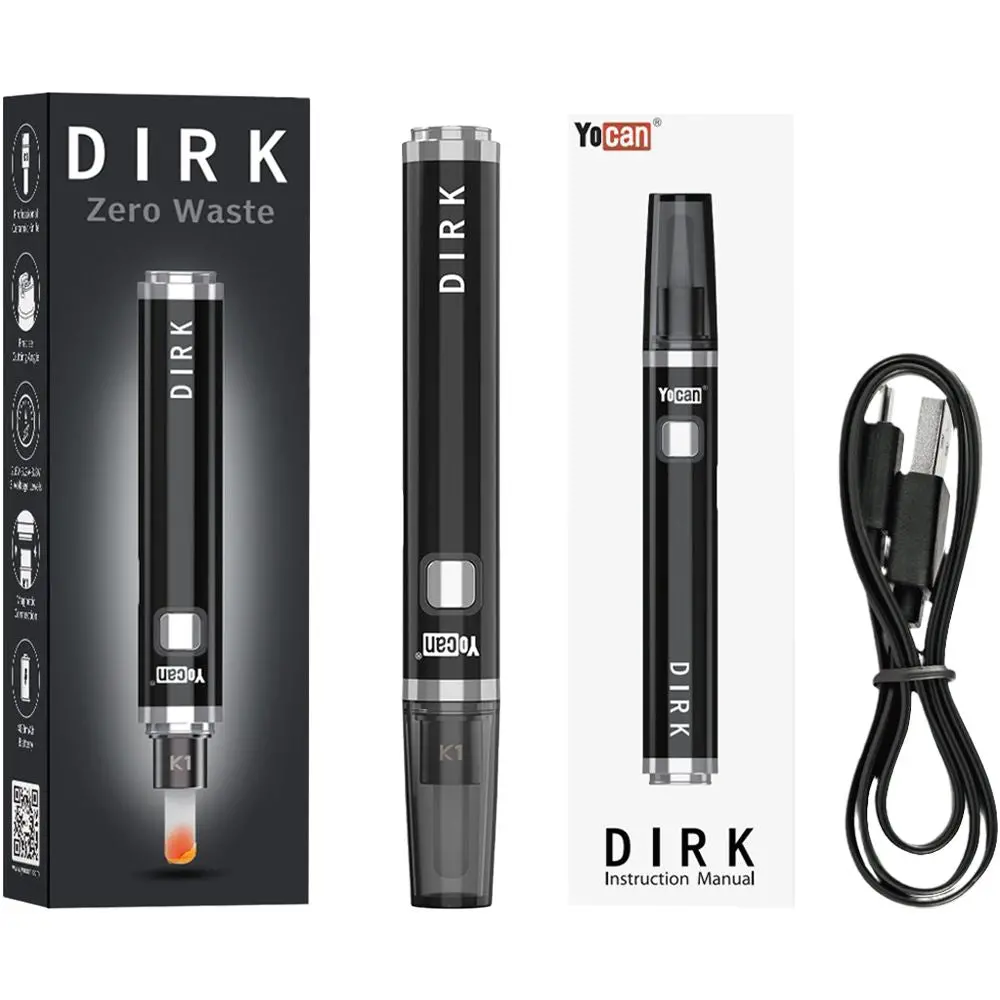 Yocan Dirk Hot Knife Electric Heated Dab Tool - 400Mah / 9Ct 1
