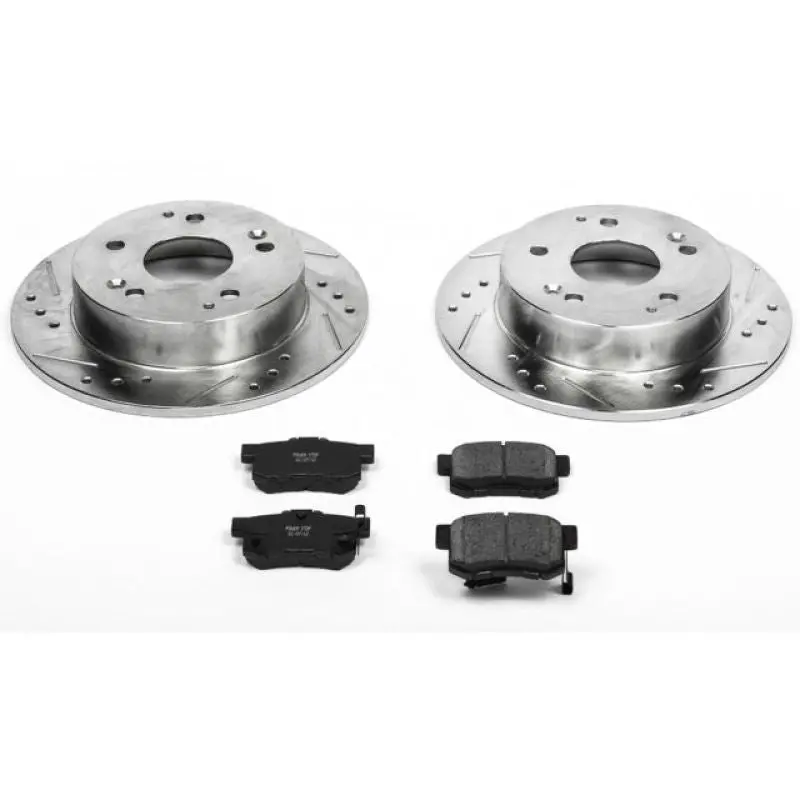 Power Stop 97-01 Acura Integra Rear Z23 Evolution Sport Brake Kit 1