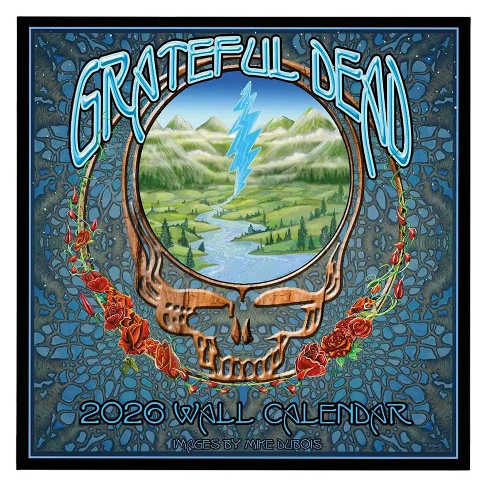Grateful Dead 2026 Wall Calendar - 12" X 12" 1