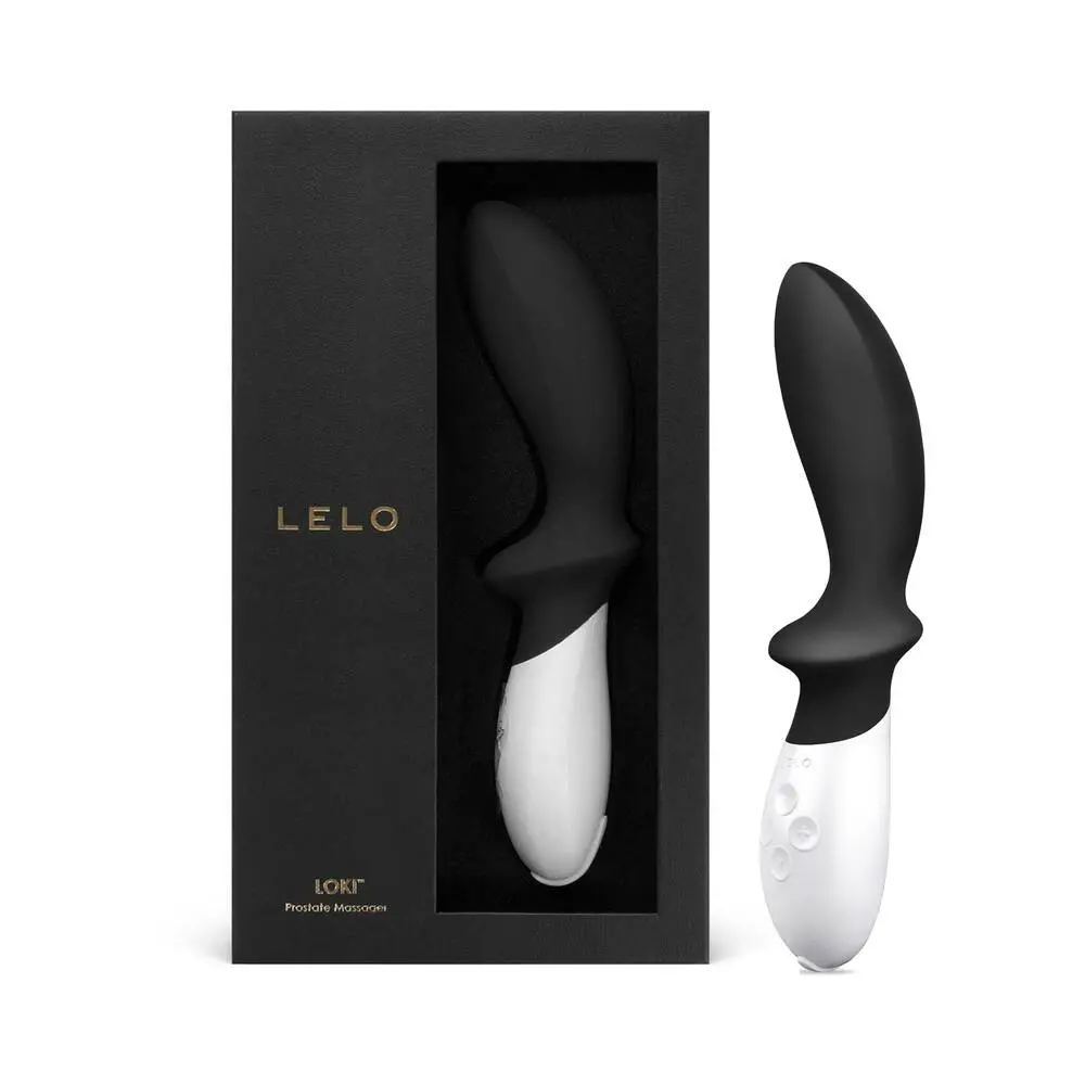 Lelo Loki Rechargeable Prostate Vibrator Obsidian Black 1