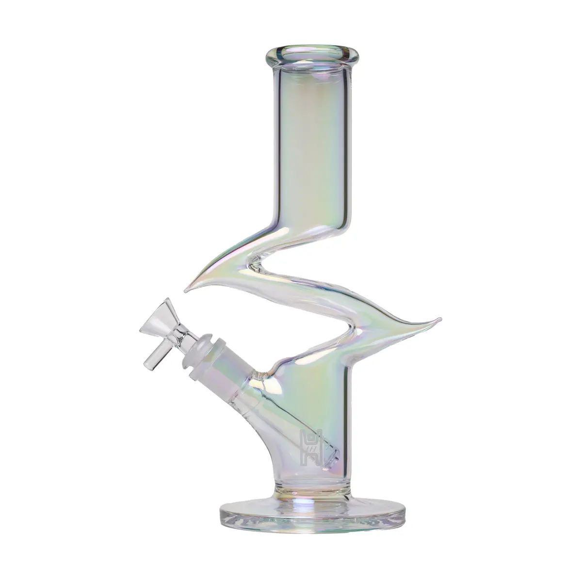 Human Grade Iridescent Zing Water Pipe 1