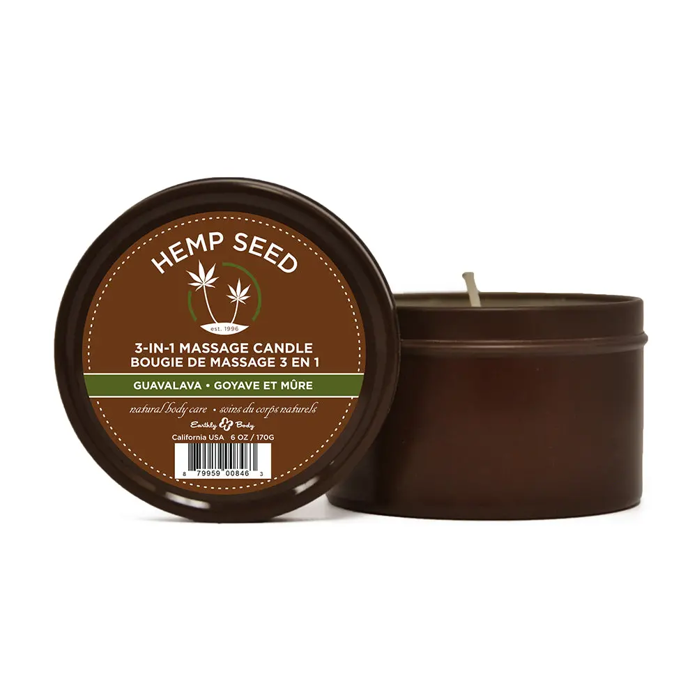 Earthly Body Sun Touched Guava Lava 6.8 Oz Candle 1