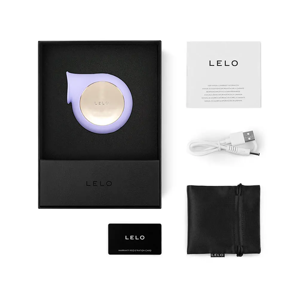 Lelo Sila Cruise Rechargeable Sonic Clitoral Stimulator Lilac 1