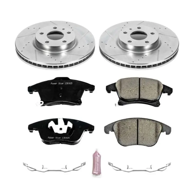 Power Stop 13-19 Ford Fusion Front Z23 Evolution Sport Brake Kit 1