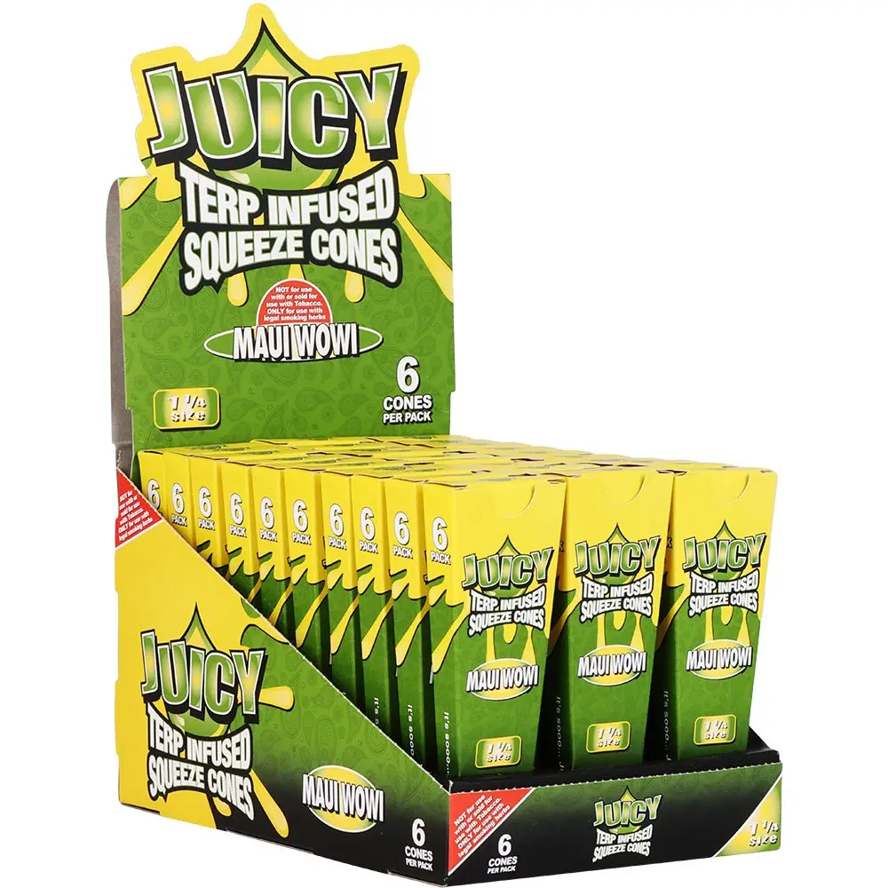 Juicy Terp Infused Squeeze Cones | Maui Wowi | 30Pk Display 1