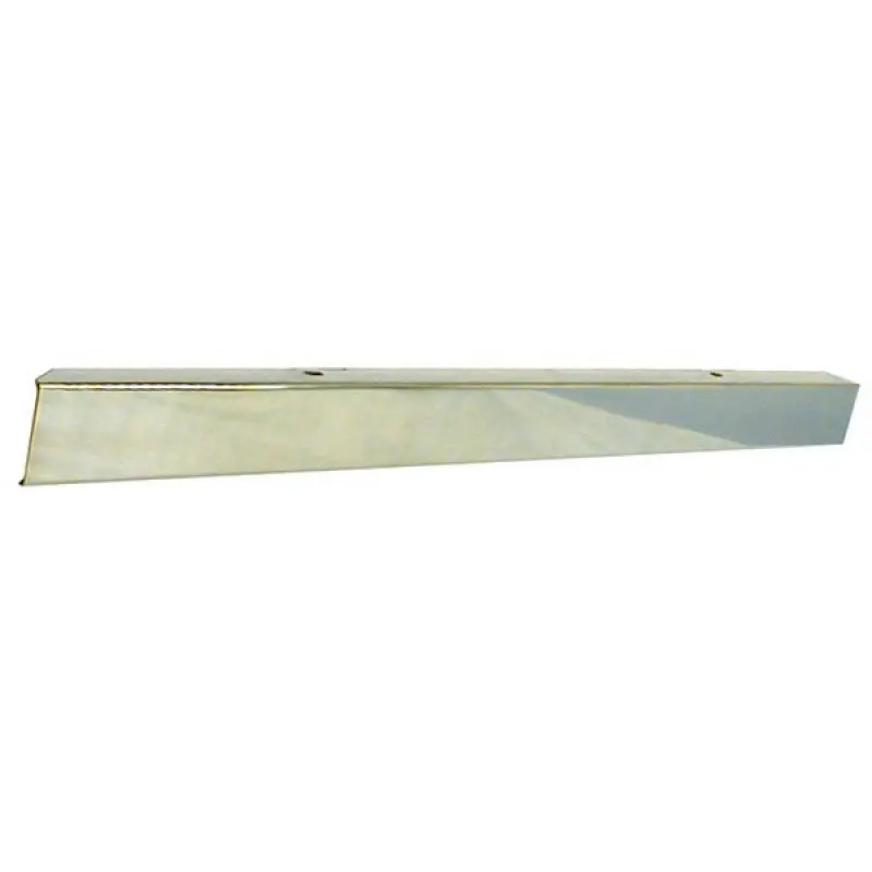 Rugged Ridge 55-86 Jeep Cj Stainless Front Bumper W/O Holes 1
