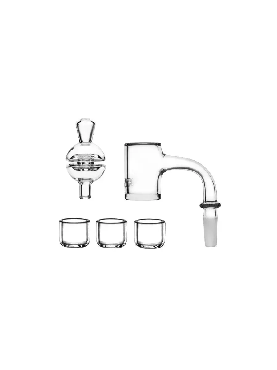 Grav® 10Mm 45Deg Seamless Quartz Banger Kit 1