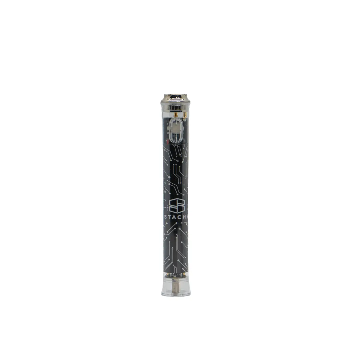 Transparent Light Up Vape Battery By Stache 1