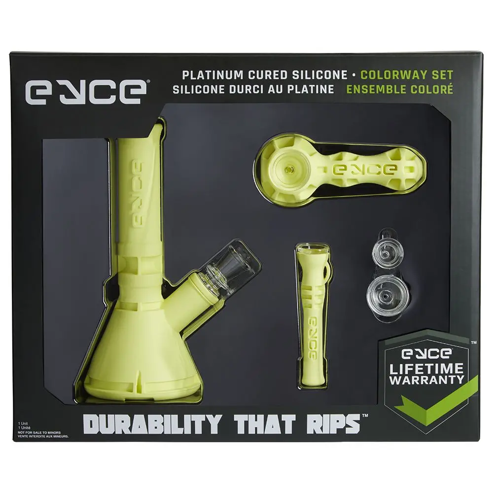 Eyce Colorway Silicone Herb Pipes Box Set | 5Pc 5