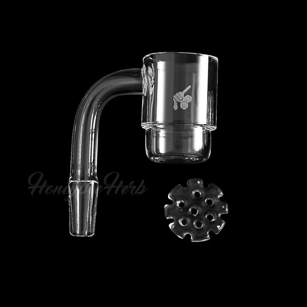 Honey Disc Deep Dish Quartz Banger - 90° Degree | Yl 3
