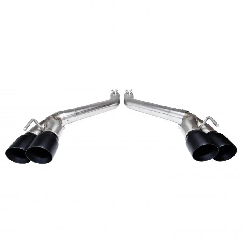 Kooks 2016 + Chevrolet Camaro Ss Lt1 3In Axle Back Muffler Delete Exhaust System W/ Black Quad Tips 1