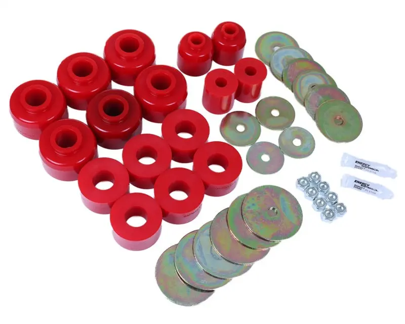Energy Suspension 03-09 Toyota 4Runner/Gx470 / 07-14 Fj Cruiser Red Body Mount Bushing Set 1