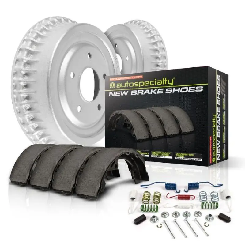 Power Stop 53-58 Chevrolet Bel Air Rear Autospecialty Drum Kit 1