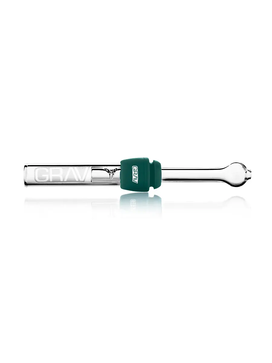 Grav® Glass Blunt W/ Silicone Grommet - Assorted Colors 1