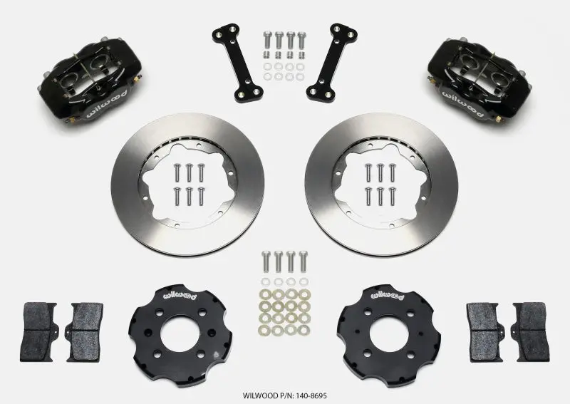 Wilwood Forged Dynalite Front Hat Kit 11.00In Integra/Civic W/Fac.240Mm Rtr 1
